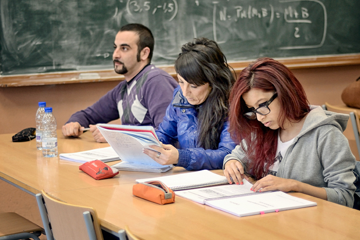 Alumnes a l'aula